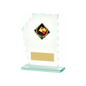 Jade Glass Assistant Referee Award - Image 1