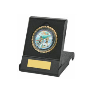 Black Case Award with Glass Trim of your Choice - PLEASE SPECIFY TRIM IN NOTES - Image 1