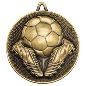 Football Deluxe Medal Antique - 2.35in - Image 4