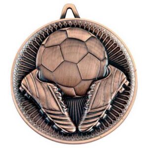 Football Deluxe Medal Antique - 2.35in - Image 2