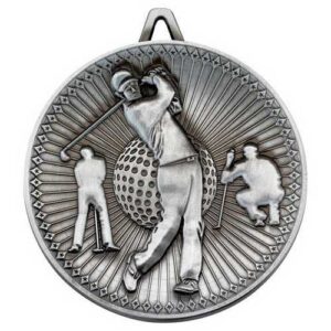 Golf Deluxe Medal Antique – Gold, Silver, Bronze - Image 4