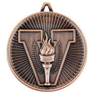 Victory Torch Deluxe Medal Antique – Gold, Silver, Bronze - Image 4