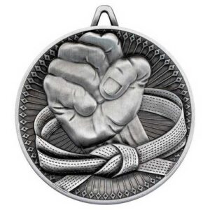 Martial Arts Deluxe Medal Antique – Gold, Silver, Bronze - Image 3