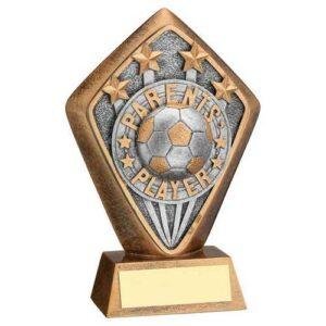 Brz~Gold Diamond Holder With Disc And Plate For Players Award - Image 5