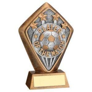 Brz~Gold Diamond Holder With Disc And Plate For Players Award - Image 6