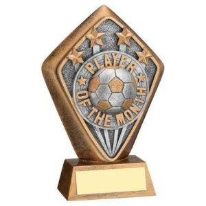 Brz~Gold Diamond Holder With Disc And Plate For Players Award - Image 7