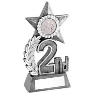Leaf and Star Award with Athletics Insert and Plate – Gold, Silver, Bronze (1st, 2nd, 3rd) - Image 3