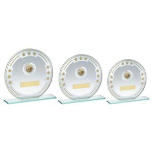 Jade|Silver|Gold Round Glass With Table Tennis - Image 2