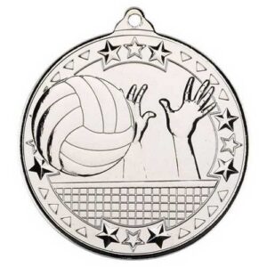 Volleyball Tri Star Medal – Bronze | Silver | Gold - Image 4
