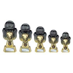 Tournament Heavyweight Gold Shirt Trophy – Carbon Black & Gold