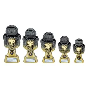 Tournament Heavyweight Gold Shirt Trophy – Carbon Black & Gold