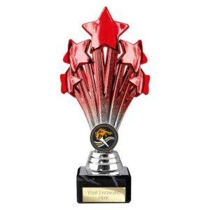 5 Star Trophy – Red & Silver - Image 4