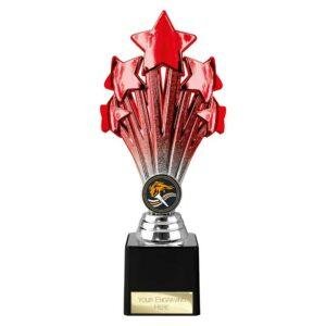 5 Star Trophy – Red & Silver - Image 3