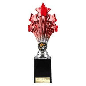 5 Star Trophy – Red & Silver - Image 2