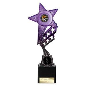 Innov8 Star Plastic Trophy – Purple & Black | Sports Award & Presentation Trophy - Image 3