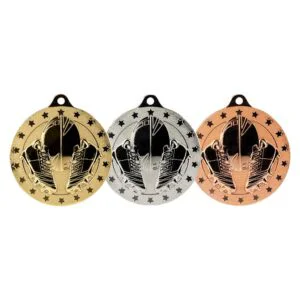 Cascade Stars Rugby Medal 50mm – Personalised Rugby Award Medal