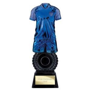 Intensity Football Award – Metallic Blue & Carbon Black