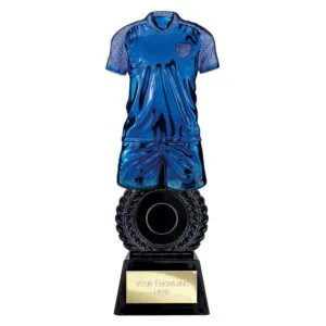 Intensity Football Award – Metallic Blue & Carbon Black
