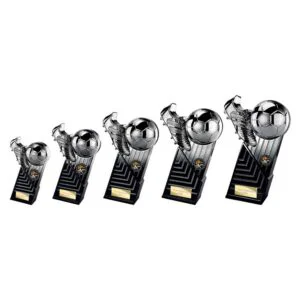 The Marauders Football Heavyweight Award Gunmetal & Black