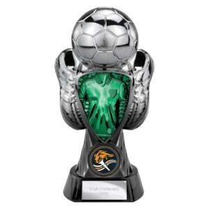 Tournament Heavyweight Green Shirt Trophy – Gunmetal & Black - Image 6