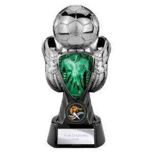 Tournament Heavyweight Green Shirt Trophy – Gunmetal & Black - Image 5