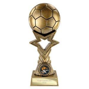 Star Breaker Football Award – Metallic Antique Gold - Image 5