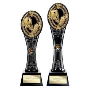 Maverick Extreme Tower Football Award – Black & Fusion Gold - Image 1