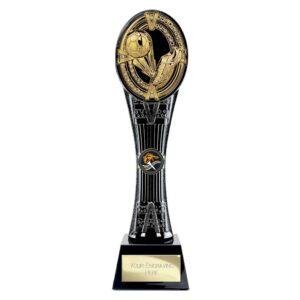 Maverick Extreme Tower Football Award – Black & Fusion Gold - Image 2