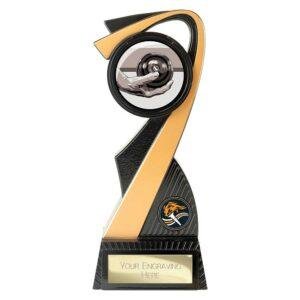 Mania Tower Lawn Bowls Award – Carbon Black & Gold Trophy - Image 2