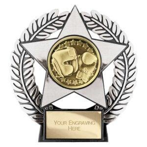 Emperor Star Boxing Plaque Trophy – 120mm - Image 2