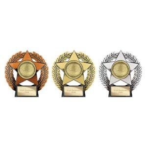Emperor Star Football Plaque -120mm