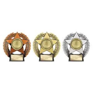 Emperor Star Football Plaque -120mm