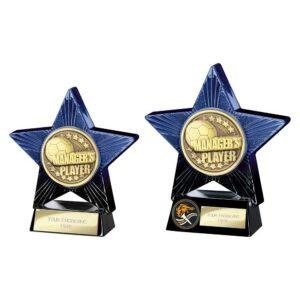 Superstar Managers Player Award – Blue & Black - Image 1