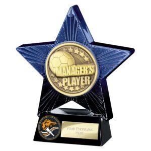 Superstar Managers Player Award – Blue & Black - Image 2