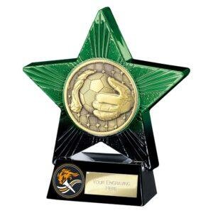 Superstar Goalkeeper Award Green & Black - Image 2