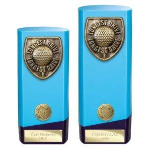 Prime Cobra Golf Longest Drive Award Blue & Purple - Image 1