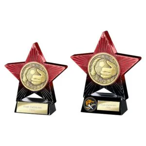 Superstar Goalkeeper Award Red & Black