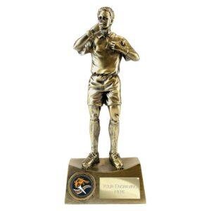 The Classic Referee Award Metallic Antique Gold – 225mm - Image 1