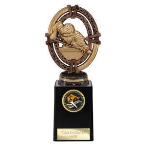 Maverick Legend Block Pool Snooker Bronze Trophy - Image 3