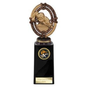 Maverick Legend Block Pool Snooker Bronze Trophy - Image 2