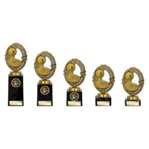 Maverick Legend Block Golf Fusion Gold Trophy - Image 1