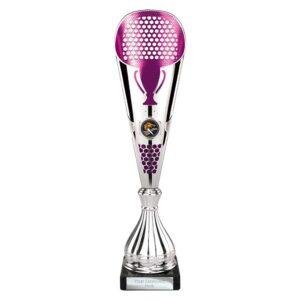 Eclectic Trophy – Silver & Purple - Image 2